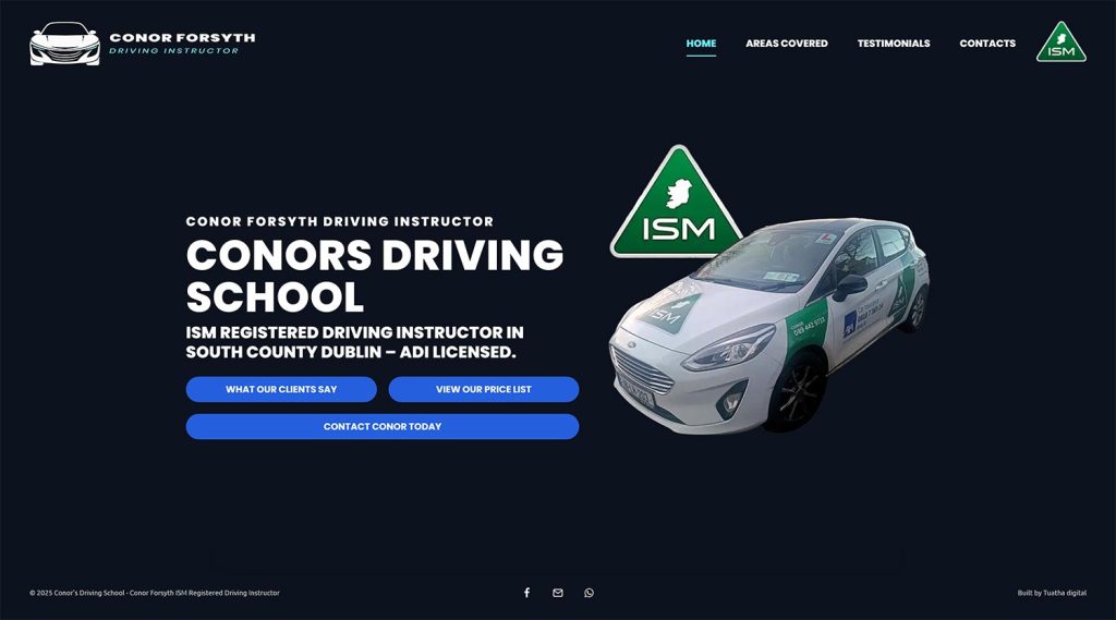 Conors driving school
